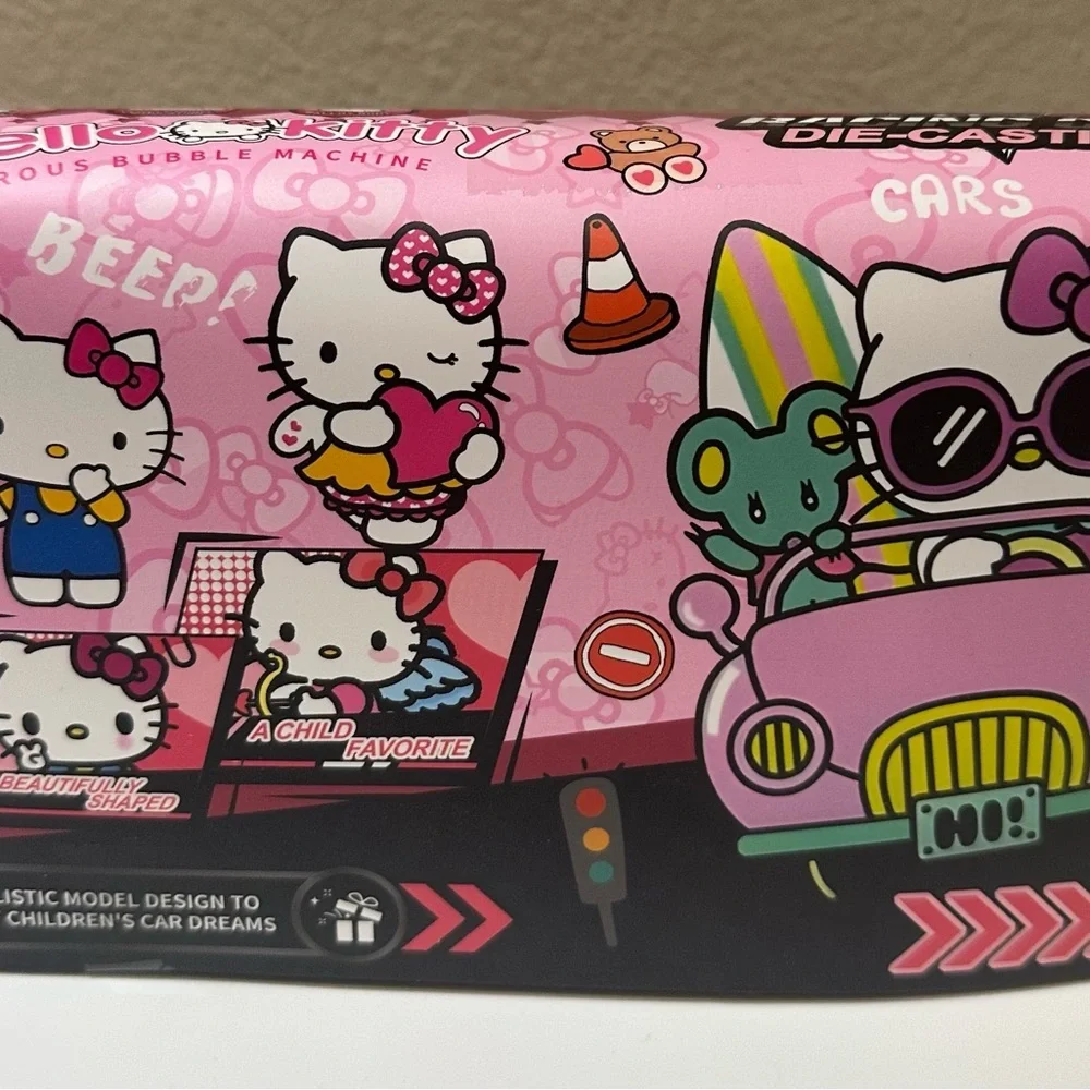 Hello Kitty approximately 5”x3”